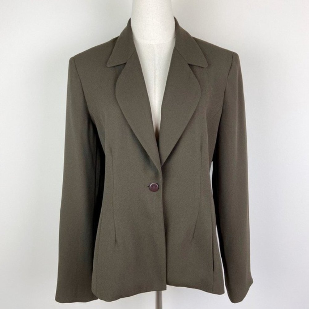 Rena Rowan Vintage 90's Moss Green Blazer